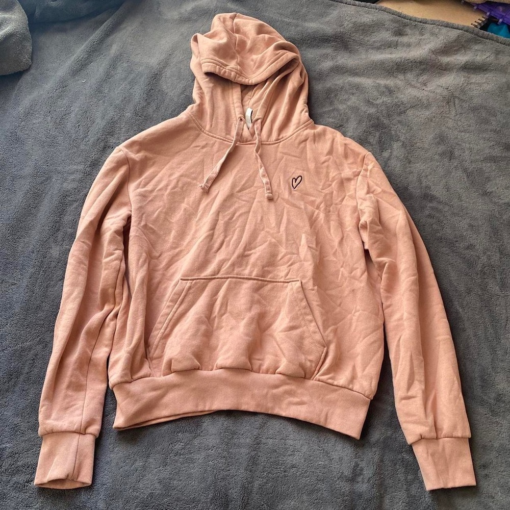 Light pink/peach hoodie